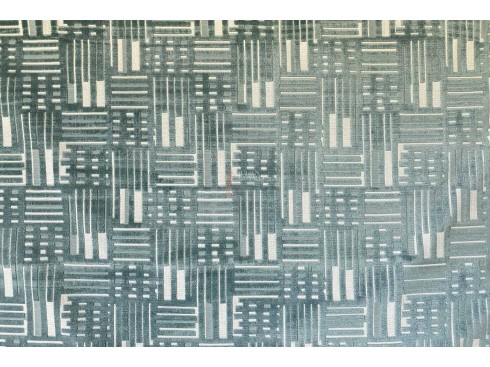 Tissus Tribeca motifs velours sur fond chenillé.