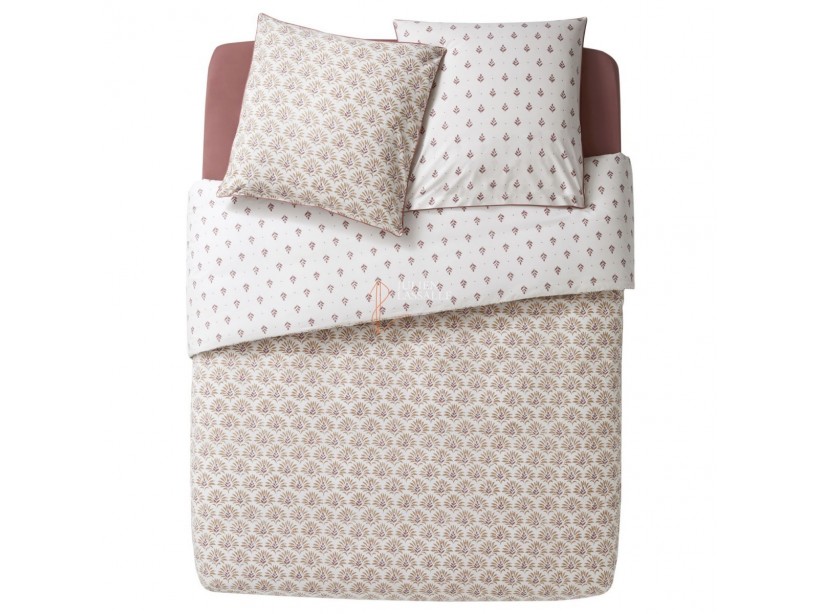 Parure de lit Palais des Vents en percale de coton