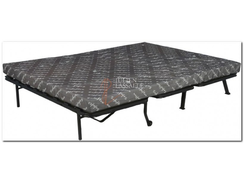 Banquette BZ Christiana 90 essentiel, 6 coloris aux choix, matelas 90x190 cm ép. 9 cm