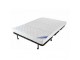 Banquette BZ CARACOL ESSENTIEL tissu gris anthracite A998/A996, matelas 140x200 cm ép. 15 cm