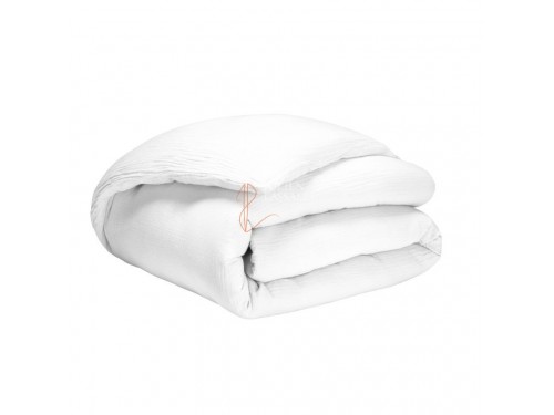 Housse de couette en Gaze de coton TENDRESSE 240 x 220 cm