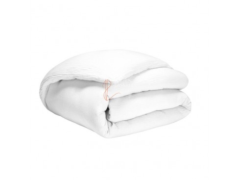 Housse de couette en Gaze de coton TENDRESSE 260 x 240 cm