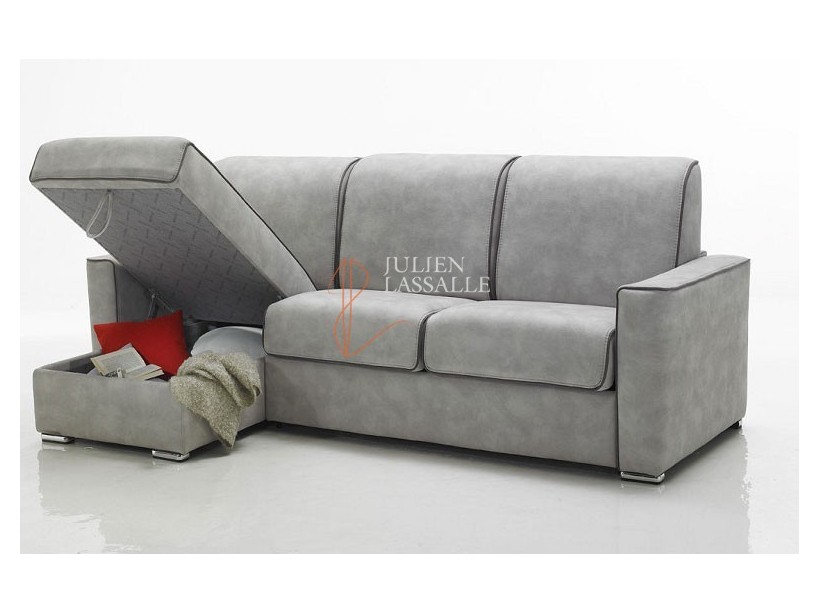 Canapé d'angle convertible en lit Iris