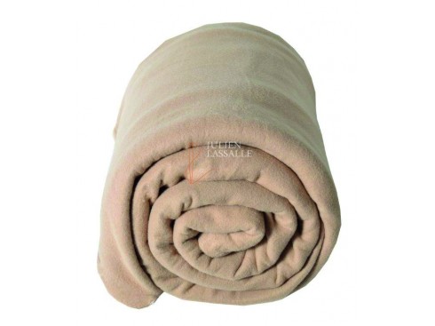 Couverture polaire Teddy Non feu - Norme NF EN ISO 12952 toutes  dimensions Toison d'or Taille de couverture 180 x 240 cm Couleur Teddy Lac