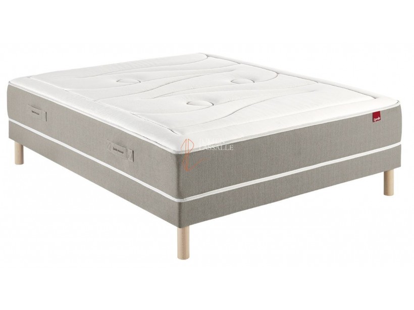 Matelas 200x200 Ressorts et mémoire de forme - Equilibré