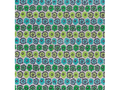 Tissu DAISY tissé à motif fleurs - Casal