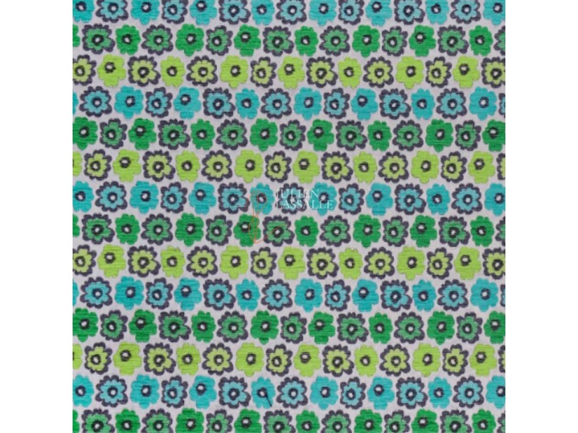 Tissu DAISY tissé à motif fleurs - Casal