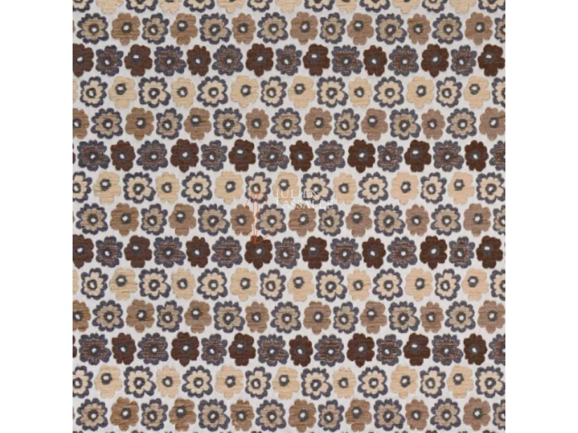 Tissu DAISY tissé à motif fleurs - Casal
