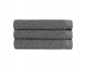 Serviette de toilette grise 100% coton