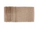 Serviette de toilette marron 100% coton