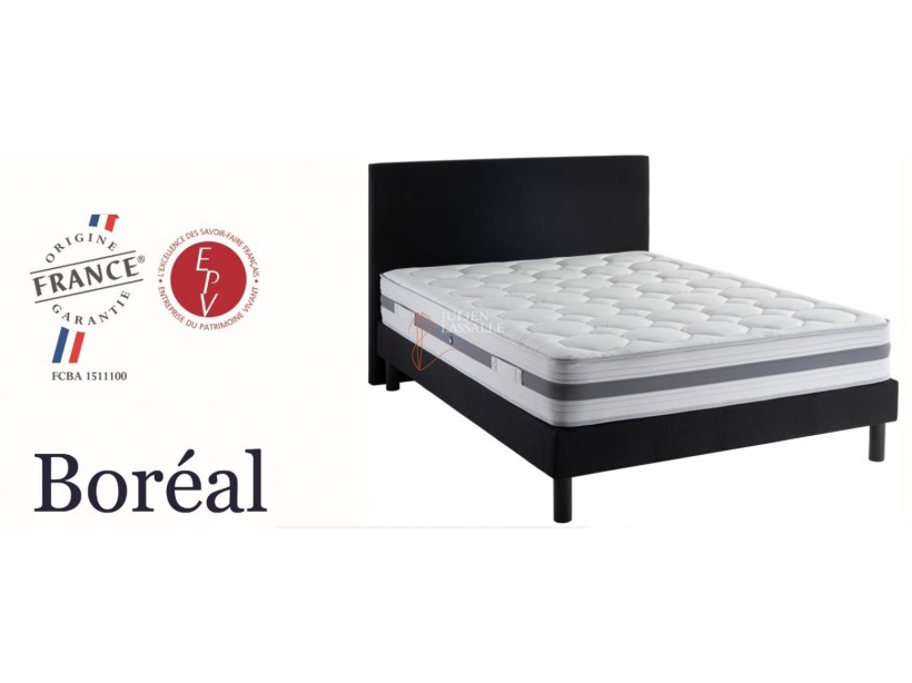 Matelas ATOLL Ferme - 140 x 190 cm - 570 ressorts ensachés multi