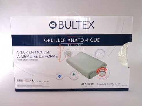 OREILLER BULTEX MEMOIRE DE FORME 40X60 CM neuf - Troc Poitiers