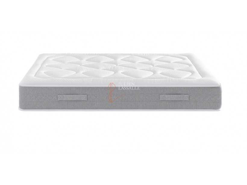 Matelas MEMOE mousse polyuréthane HR 33 kg/m3 + mousse à mémoire de forme