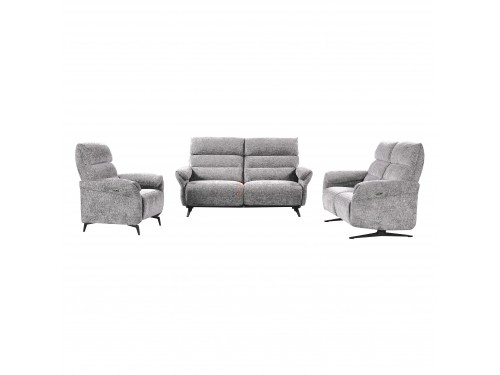 Canapé ou fauteuil de relaxation Nuage tissu gris