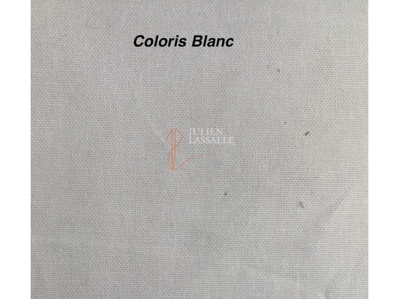 Tête de lit personnalisée Jade, forme arrondie, finition toile tendue.