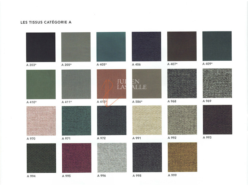 Banquette BZ CARACOL, 40 coloris aux choix, matelas  140x200 cm ép. 15 cm