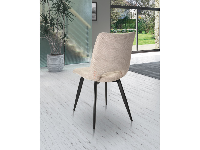 Lot de 2 chaises Coralie Beige sable Girardeau