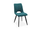 Lot de 2 chaises Coralie Bleu turquoise Girardeau