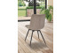 Lot de 2 chaises Angel'A Beige sable Girardeau