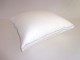 Oreiller en percale de coton garnissage micro-fibres sensation duveteuse