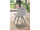 Lot de 2 chaises Angel'O Gris perle Girardeau
