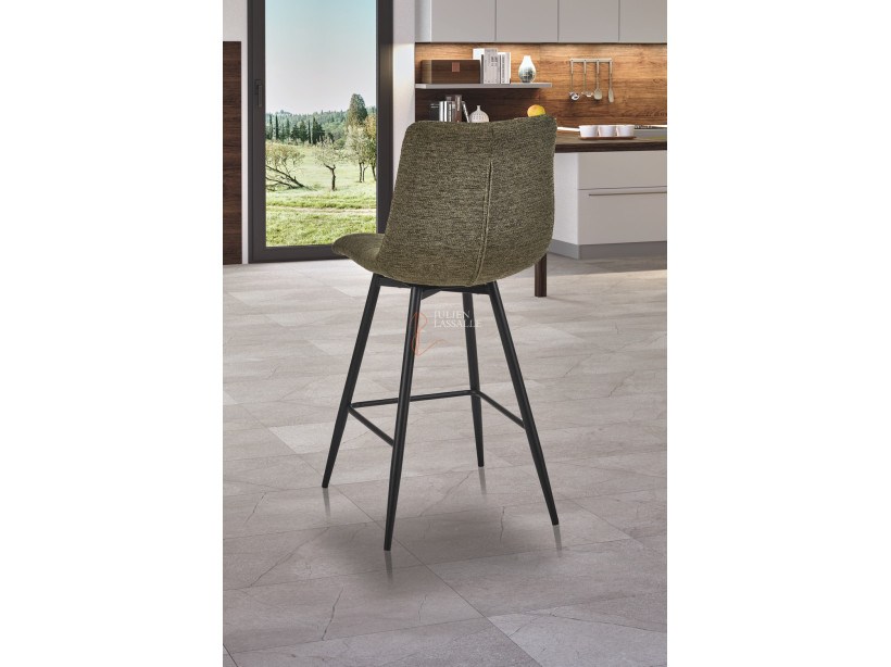 Lot de 2 chaises snack Angel'A Vert bouteille Girardeau