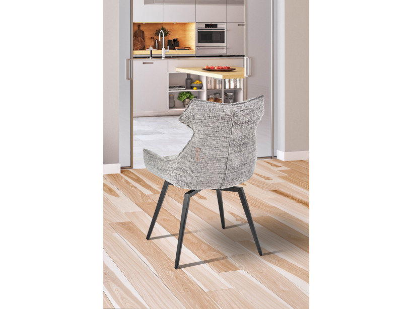 Lot de 2 chaises Ysis Gris Girardeau
