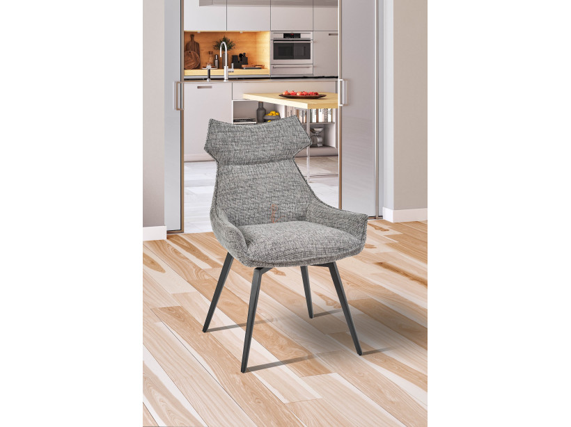 Lot de 2 chaises Ysis Gris Girardeau