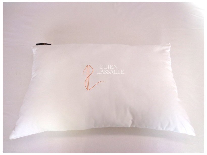 Oreiller Fibres-confort enveloppe 100% coton