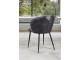 Lot de 2 chaises Louna Noir Girardeau