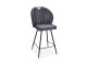 Lot de 2 chaises snack Louna Noir Girardeau
