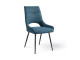 Lot de 2 chaises Soline Bleu turquoise Girardeau