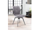 Lot de 2 chaises pivotantes Paloma Gris souris Girardeau