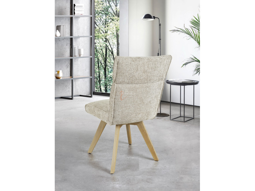 Lot de 2 chaises Ambre Beige Girardeau