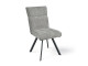 Lot de 2 chaises Ambre Gris perle Girardeau