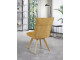 Lot de 2 chaises Ambre Jaune moutarde Girardeau