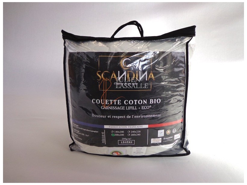 Couette légère Bio coton