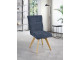 Lot de 2 chaises Ambre Bleu cobalt Girardeau