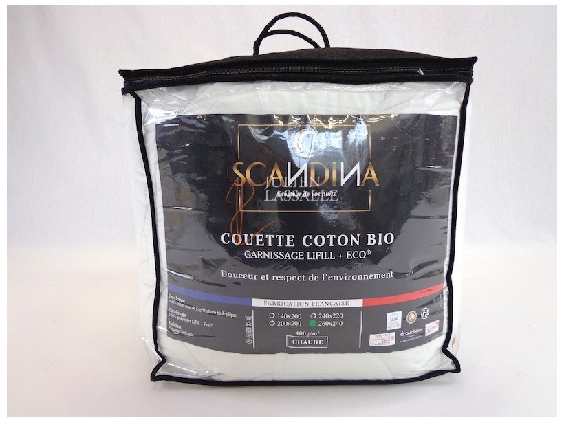 Couette chaude Bio coton