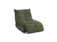 Fauteuil relaxation Cocooning Rocking-chair velours côtelé