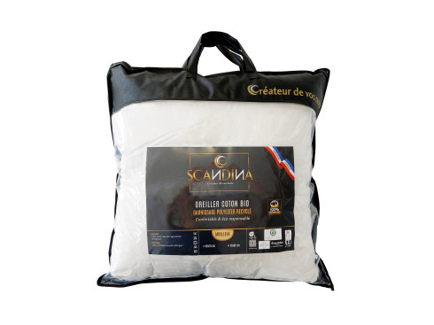 Oreiller Scandina coton bio