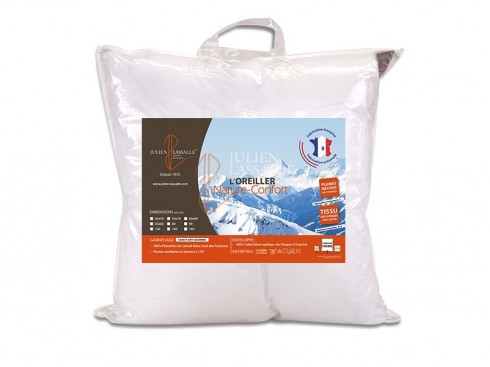 Oreiller Nature-confort 100% naturel - 100% plumettes