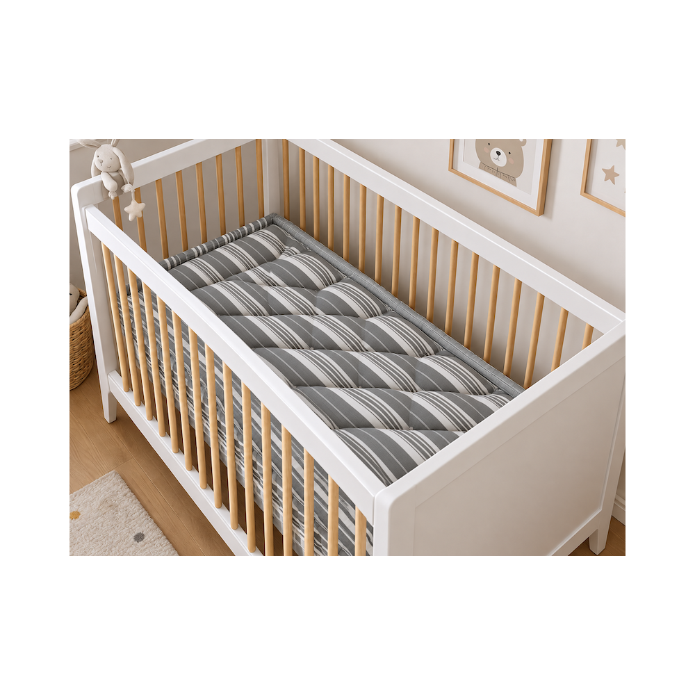 Matelas enfant en pure laine Bio fabrication artisanale