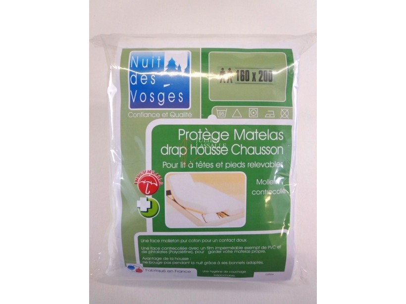 Generic Drap Housse Imperméable, Protège matelas, 100% Coton 160