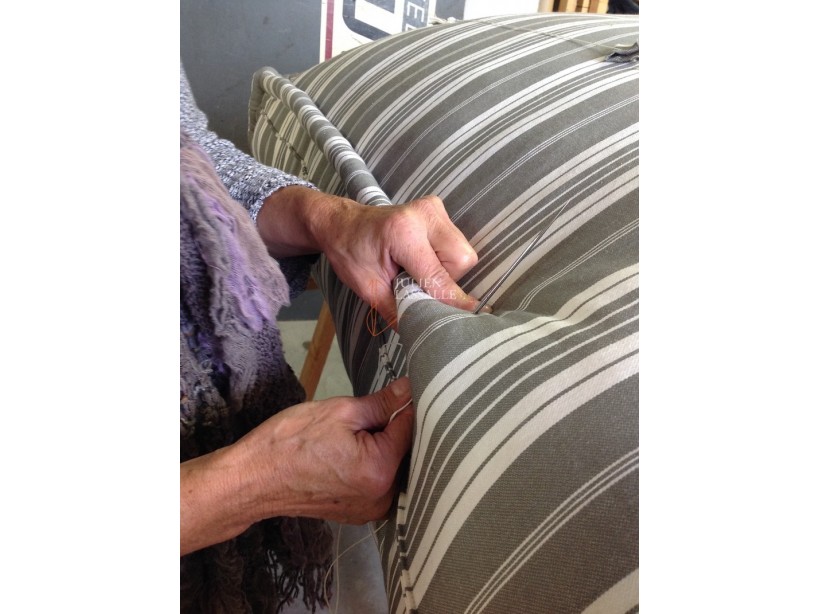 Matelas en laine Bio et crin animal fabrication artisanale