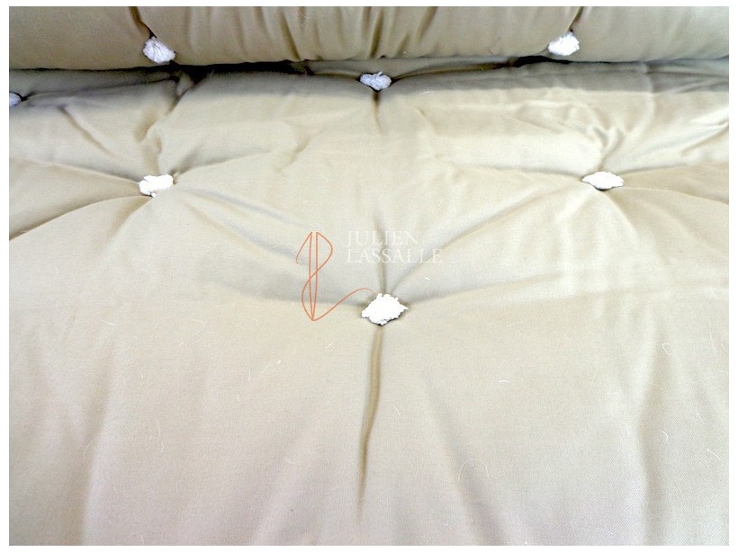 Sur-matelas pure laine Bio Julien Lassalle